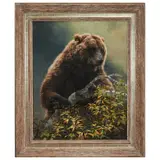 Jorge J. Mayol, Autumn Leaves Grizzly, 1994, oil on canvas