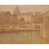 Xavier Martínez, Quai de lArcheveche, Paris