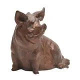 Sandy Scott, Eat More Beef, (Pig), 1998, bronze
