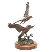 Carl Wagner, Brookside, 1992, bronze on wood