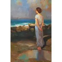 F. Michael Wood, Far Away, 2002, oil on canvas