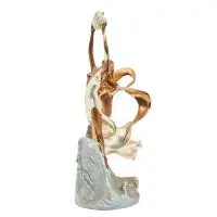 Angelo Basso, Polena, 1987, bronze