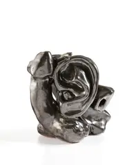 Nicolás Guagnini, Rhinotmetus, 2013, ceramic with vitrified glaze