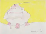 Maria Lassnig, Zwiesprache von Physik u Bewusstsein