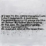 Glenn Ligon, Silver Came and Went #1, 2006, oil and acrylic on canvas