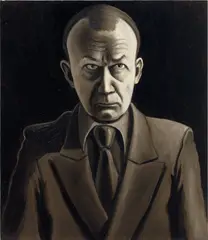 Ghost 5 (Kippenberger) by Sean Landers, 2003, oil on linen, offered Nov 2019