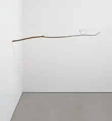 Urs Fischer, Watching a Three-Legged Cat Cross a Street, 2005, acrylic paint and cast aluminum
