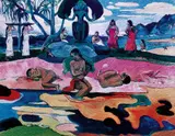 Day of the Gods (Mahana no Atua), after Gauguin (from Pictures of Pigment ) by Vik Muniz, 2006, chromogenic print, sold Nov 2019