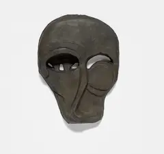 Oxford Mask by Thomas Houseago, 2010, bronze, sold Nov 2019