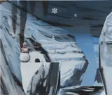 Eberhard Havekost, Snow World (Spiel gegen Depressionen), 2004, oil on canvas