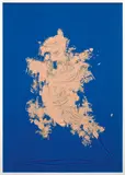 The Most Important Body of Water is Yours (Underneath, the Miracles of Nature) by Pamela Rosenkranz, 2011, acrylic on spandex, sold Nov 2019