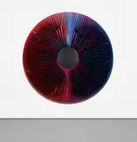 Vasily Klyukin, Passion & Harmony (Fuchsia-Blue), 2016, acrylic, plywood, paint and glass