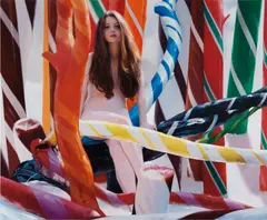 Will Cotton, Candy Stick Forest, 2005, oil on linen