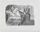 Hindoue à la jupe de tulle (Hindu Woman with a Tulle Skirt) by Henri Matisse, 1929, Lithograph, on Chine paper, with full margins, sold Apr 2019