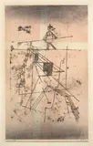 Paul Klee, Seiltänzer (Tightrope Walker), 1923, Lithograph in colors, on laid paper watermark BSB, with full margins