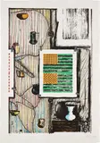 Jasper Johns, Ventriloquist, 1986, Lithograph in colors, on John Koller HMP paper, with full margins