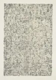 Jasper Johns, Gray Alphabets, 1968, Lithograph in colors, on Rives Special paper, with full margins