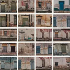 Sean Scully, Pueblo Dzibalchen, 2002, The complete set of 20 chromogenic prints