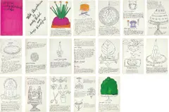 Wild Raspberries by Andy Warhol, 1959, The complete set of 18 offset lithographs, five with hand-colouring, one is a double plate, on laid paper, the full shee, sold Apr 2019