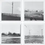Ed Ruscha, Vacant Lots, 1970/2003, The complete set of four gelatin silver prints mounted to matboard (as issued), all contained in the original black linen-covered portfolio
