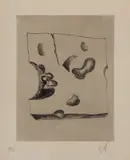 Fernand Léger, Morceau de gruyère (Piece of Gruyere), from Album 23 gravures, 1935, Drypoint, on wove paper, with full margins