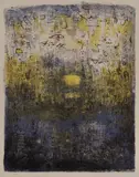 Forêt perdue (Lost Forest) by Zao Wou-ki, 1955, Lithograph in colors, on Rives BFK paper, with full margins, sold Apr 2019