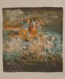 Untitled by Zao Wou-ki, 1959, Lithograph in colors, on Rives BFK paper, with full margins, offered Apr 2019