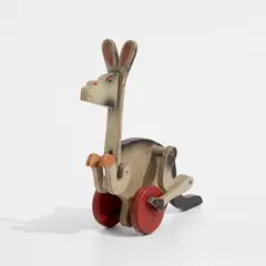 Alexander Calder, "Kangaroo", from the "Action Toy" series, circa 1927, Painted plywood