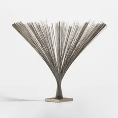 Harry Bertoia, Untitled (Spray), circa 1965, Steel, silvered bronze
