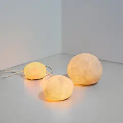 André Cazenave, Three "Lighting Stones", designed 1969, executed circa 1975, Marble powder-reinforced polyester