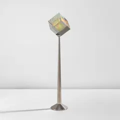 Jon Kuhn, "Majestic Moon", 2003, Ground, polished, and laminated glass, stainless steel