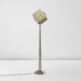 Jon Kuhn, "Majestic Moon", 2003, Ground, polished, and laminated glass, stainless steel