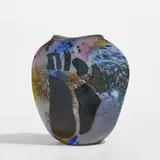 William Morris, "Shard" vessel, 1984, Blown glass