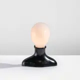 Mattia Bonetti, "Archetype" table lamp, 2013, Patinated bronze, glass