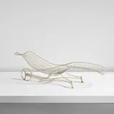 Vladimir Kagan, “Capricorn” chaise longue, circa 1952, Painted steel