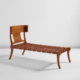 T. H. Robsjohn-Gibbings, "Klismos" chaise longue, model no. 11