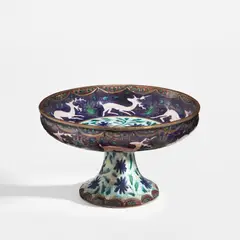 André Méthey, Footed bowl, circa 1911, Glazed stoneware
