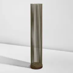 Harry Bertoia, Untitled (Sonambient), circa 1975, Beryllium copper, bronze, walnut base