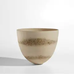 Jennifer Lee, “Pale, speckled bands”, circa 1985, Stoneware, oxides