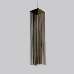 Harry Bertoia, Untitled (Hanging Form), circa 1976, Bronze, steel