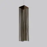 Harry Bertoia, Untitled (Hanging Form), circa 1976, Bronze, steel