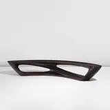 Future Systems and Amanda Levete, "Drift" bench, 2006, Stained laminated beech
