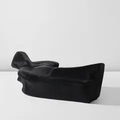 Zaha Hadid, "Moraine" sofa, from the "Z-Scape" series, 2000, Molded foam, cowhide upholstery