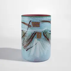 "Blanket Cylinder" by Dale Chihuly, 1984, Blown glass, sold Jun 2026