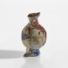 Vase by Peter Voulkos, circa 1964, Glazed stoneware, sold Feb 2025