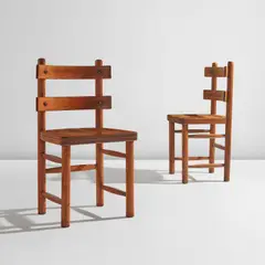 Axel Einar Hjorth, Pair of "Sandhamn" chairs, circa 1930, Pine