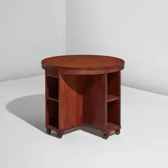 Heal & Son, Occasional table with integrated shelves, early 20th century, Oak
