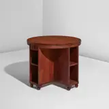 Heal & Son, Occasional table with integrated shelves, early 20th century, Oak