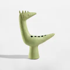 Michel Lucotte, Bird sculpture, 1951, Glazed terracotta