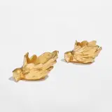 Gabriella Crespi, Pair of small bird-form bowls, from the "Gocce Oro" series